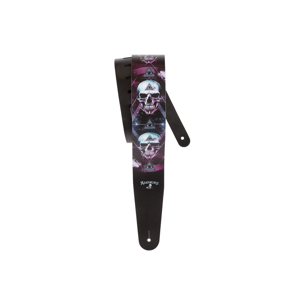 d-addario-alchemy-leather-guitar-strap-the-void-2-5-ledergurt image 1