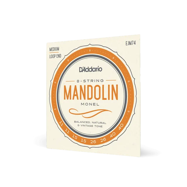 d-addario-monel-mandolinen-saiten-11-40-medium-loop-end image 1
