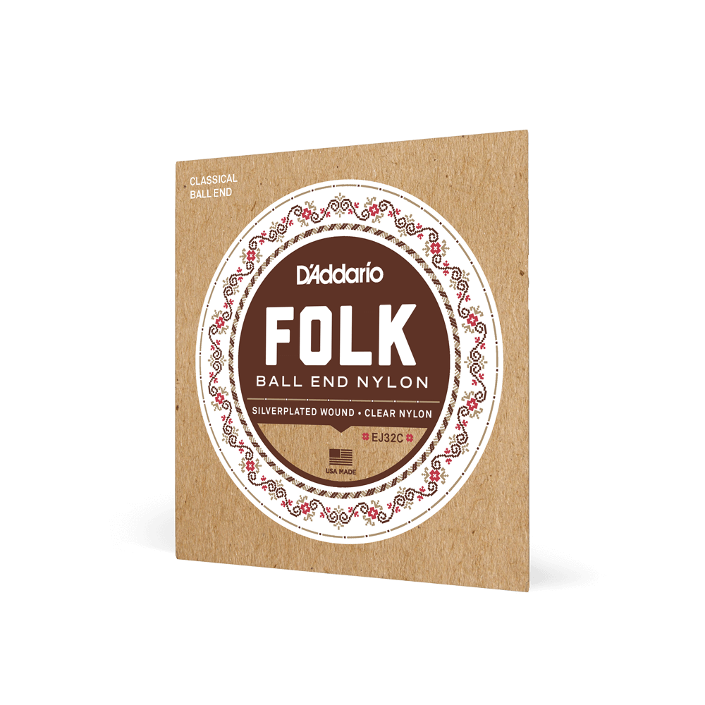 d-addario-folk-nylon-klassik-gitarrensaiten-normal-tension-mit-ball-end-2 image 2