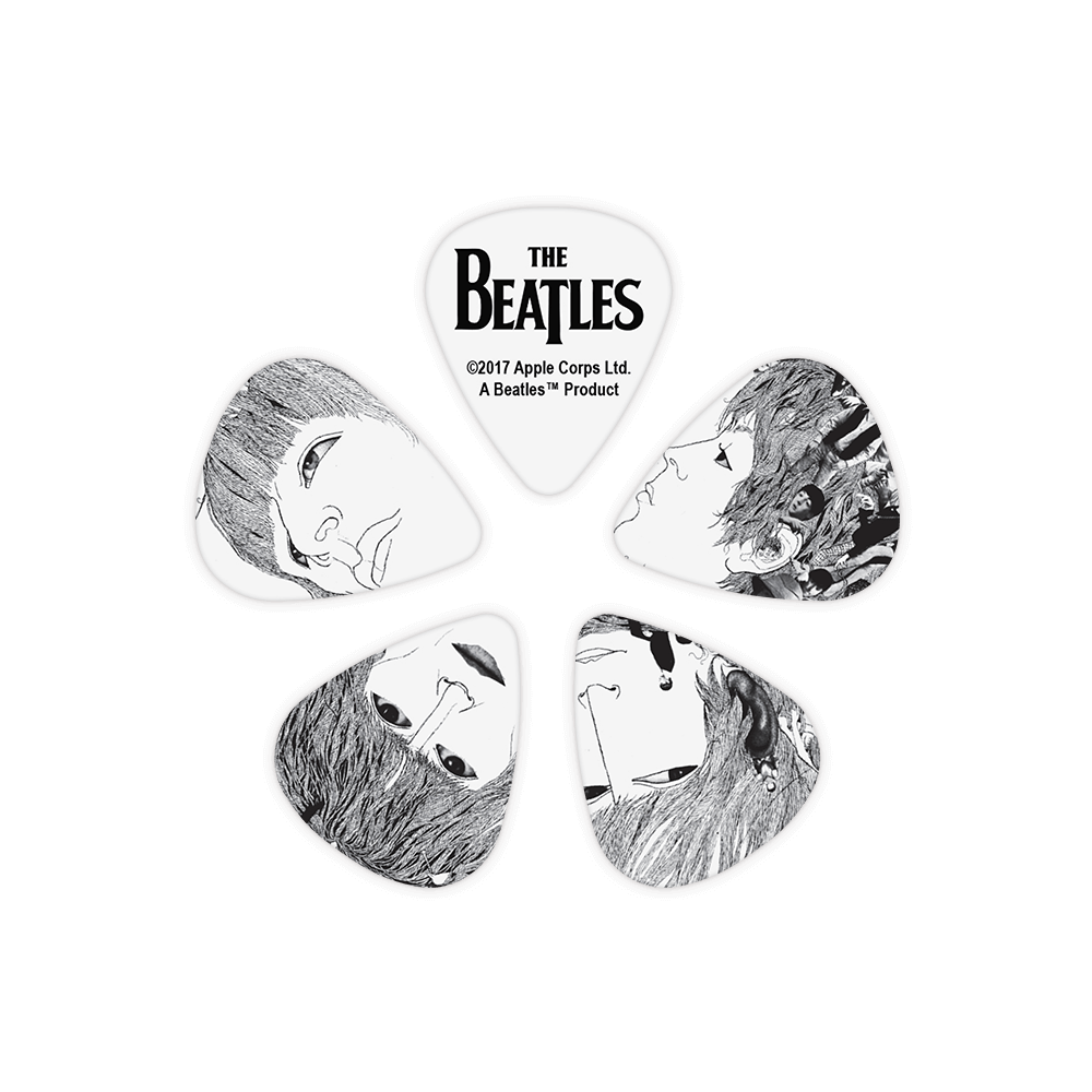 d-addario-beatles-revolver-guitar-picks-thin-10er-plektren-set image 5