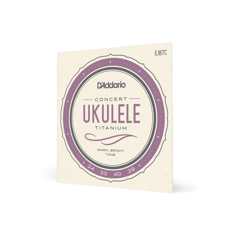d-addario-ej87c-pro-art-composite-concert-ukulele-saiten-titanium-konzert-ukulel image 1