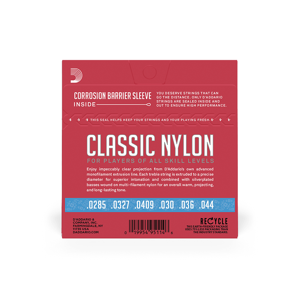 d-addario-classic-nylon-student-konzertgitarren-saiten-harte-spannung image 3