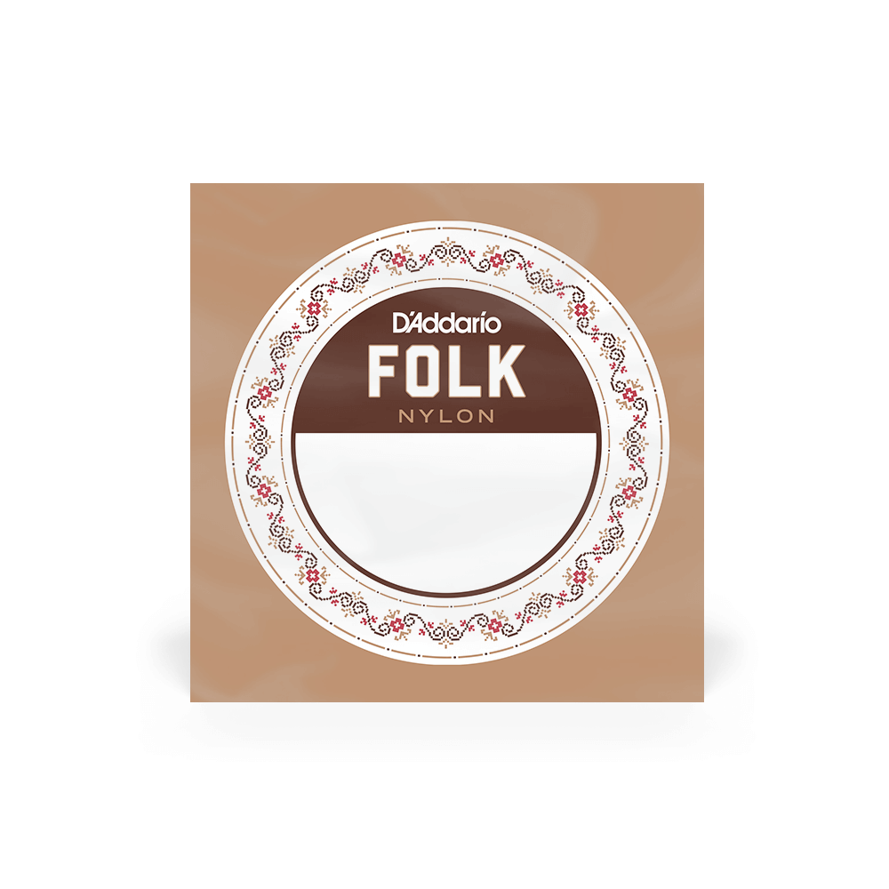 d-addario-folk-nylon-ball-end-basssaiten-schwarz image 5