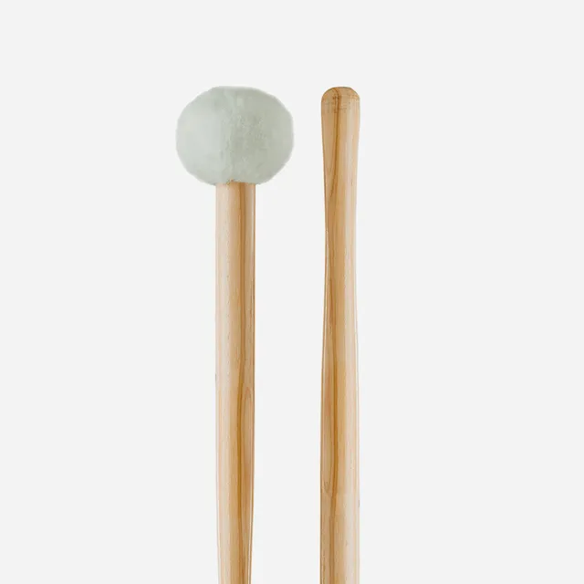 d-addario-performer-series-concert-bass-drum-mallets-filz-schl-gel-mit-hickory-g image 1