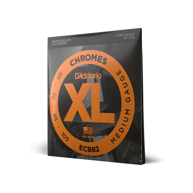 d-addario-xl-chromes-flatwound-basssaiten-50-105-long-scale image 1