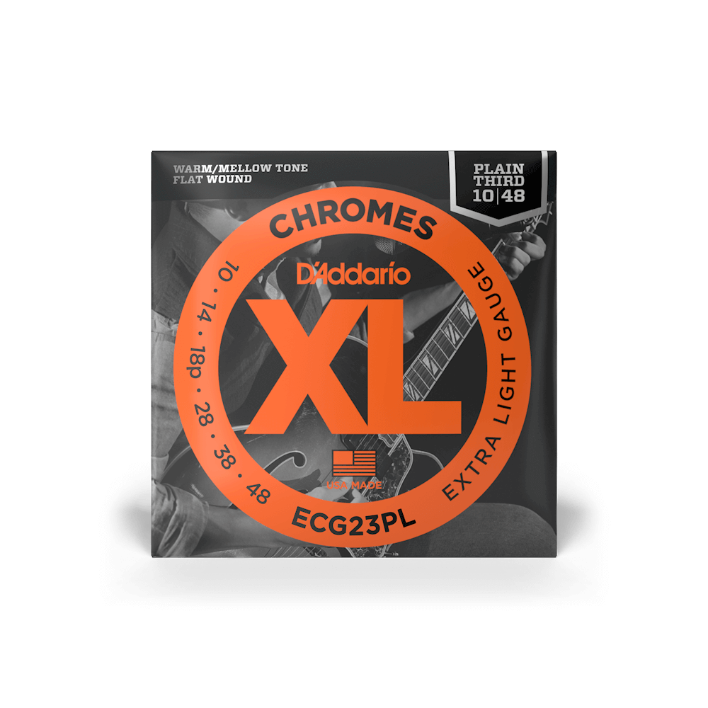 d-addario-xl-chromes-ecg23-e-gitarren-saiten-10-48-extra-light-flatwound image 2