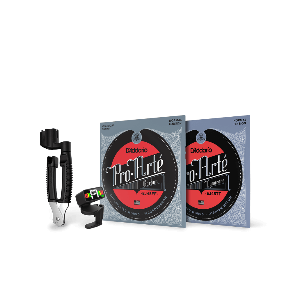 d-addario-discover-your-sound-classical-guitar-bundle-klassik-set image 1