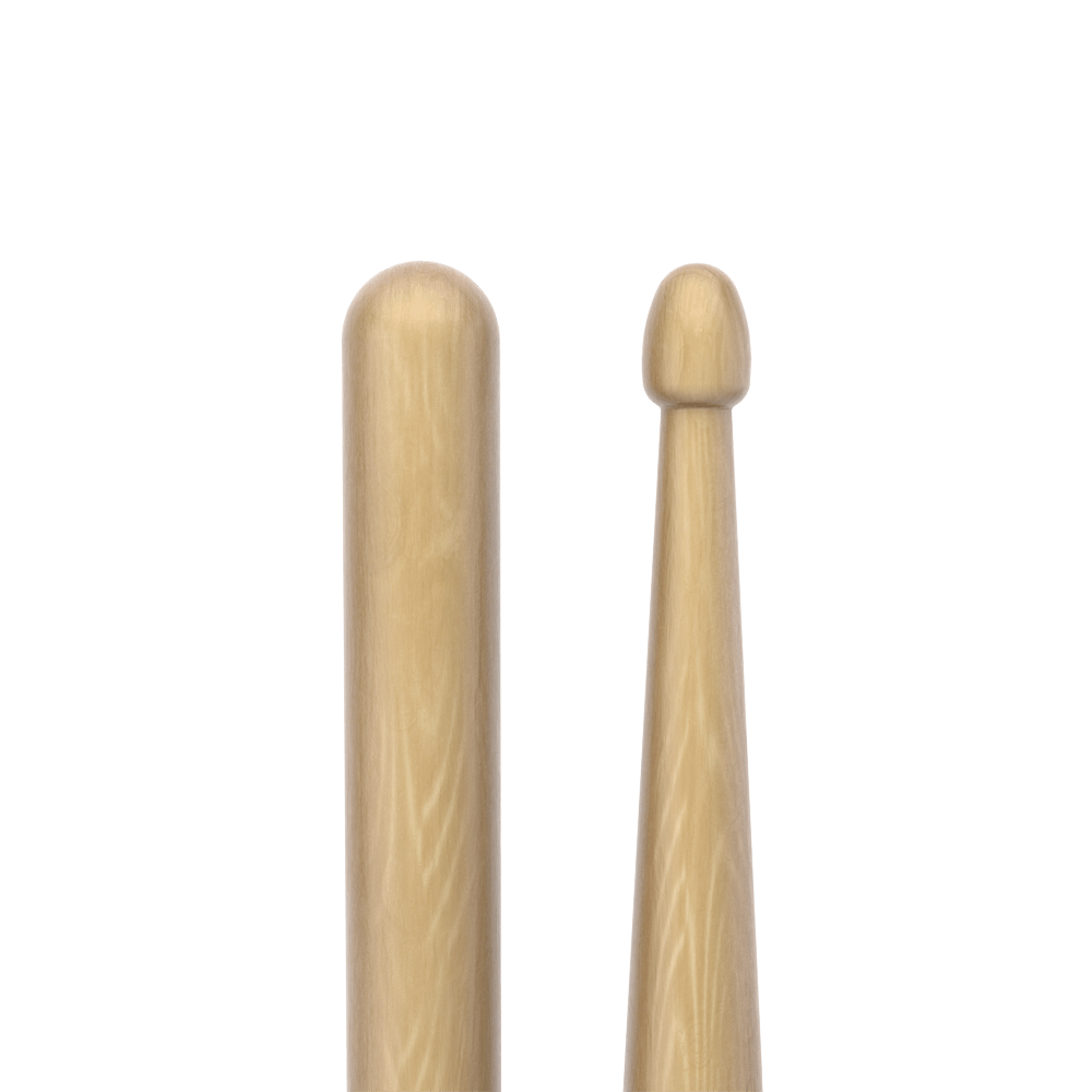 promark-rebound-5a-hickory-drumsticks-acorn-wood-tip image 4