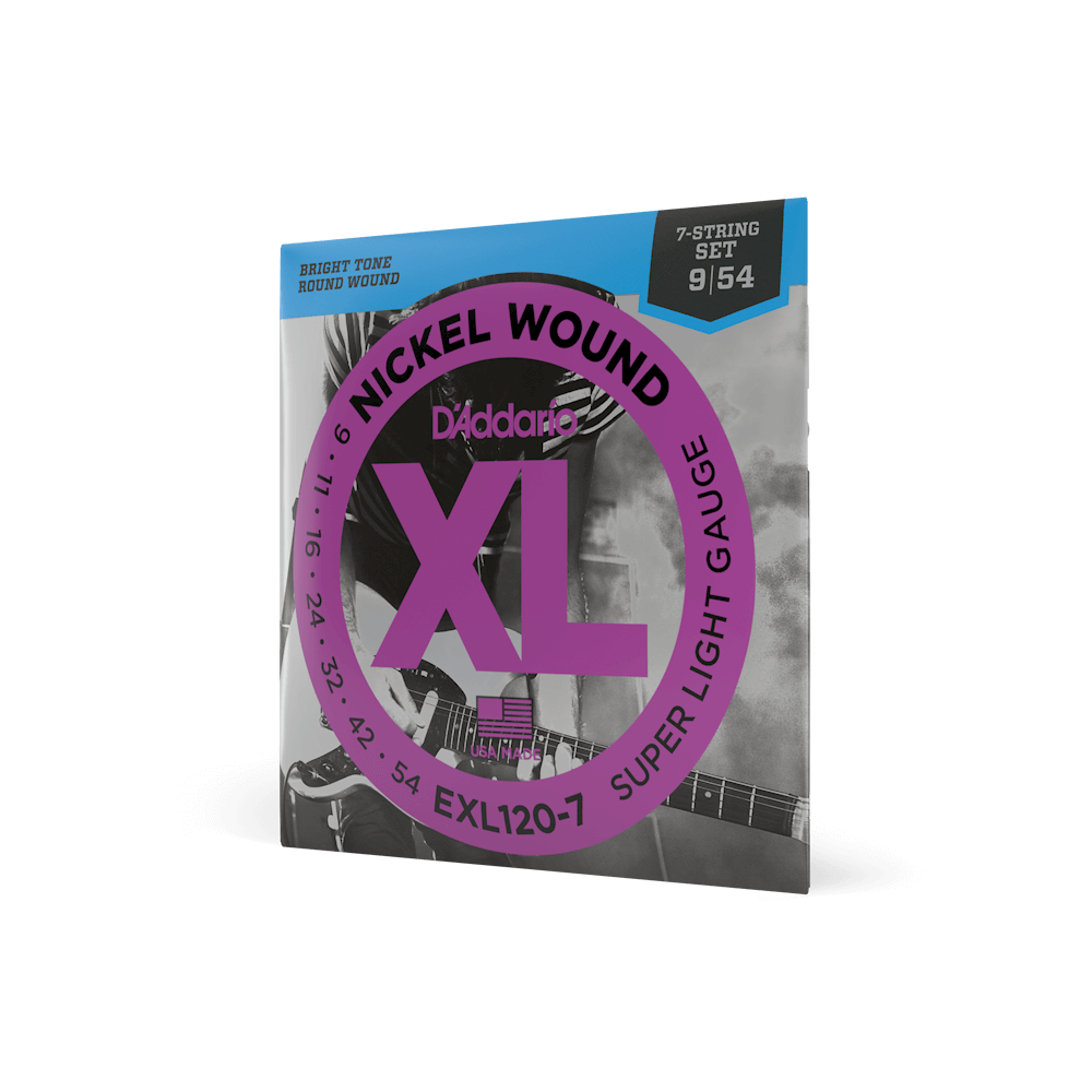 d-addario-xl-nickel-exl120-7-e-gitarre-saiten-09-54-super-light-7-saiter image 1