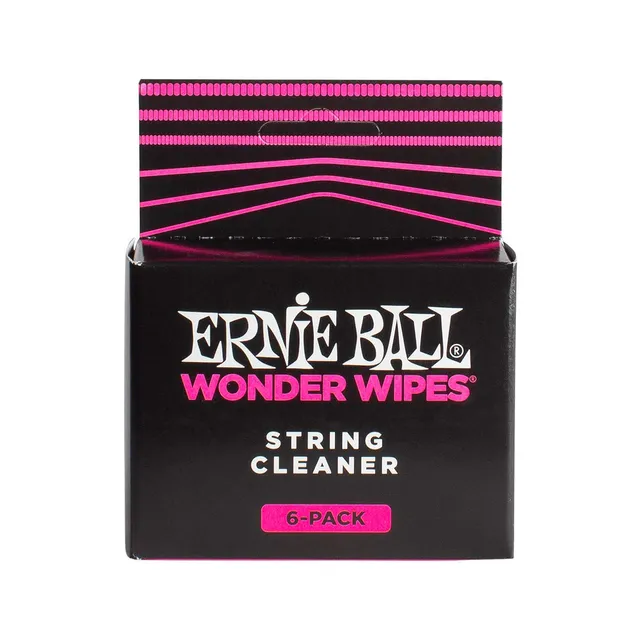 ernie-ball-wonder-wipes-p04277-saiten-reinigungst-cher-6er-pack image 1