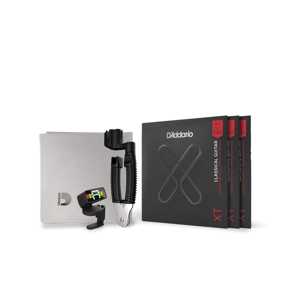 d-addario-pro-art-nylon-projection-essentials-klassikgitarren-bundle image 1