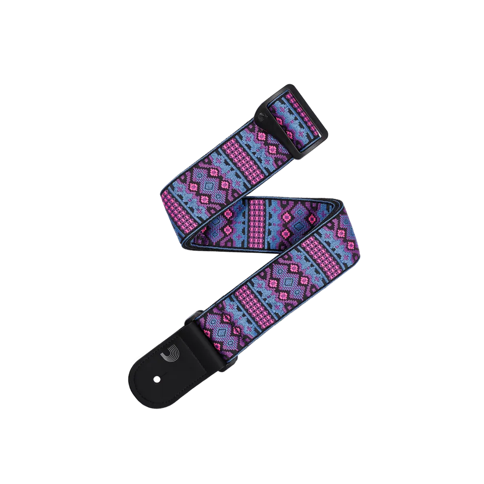 d-addario-eco-outrun-woven-gitarrengurt-aztec image 1