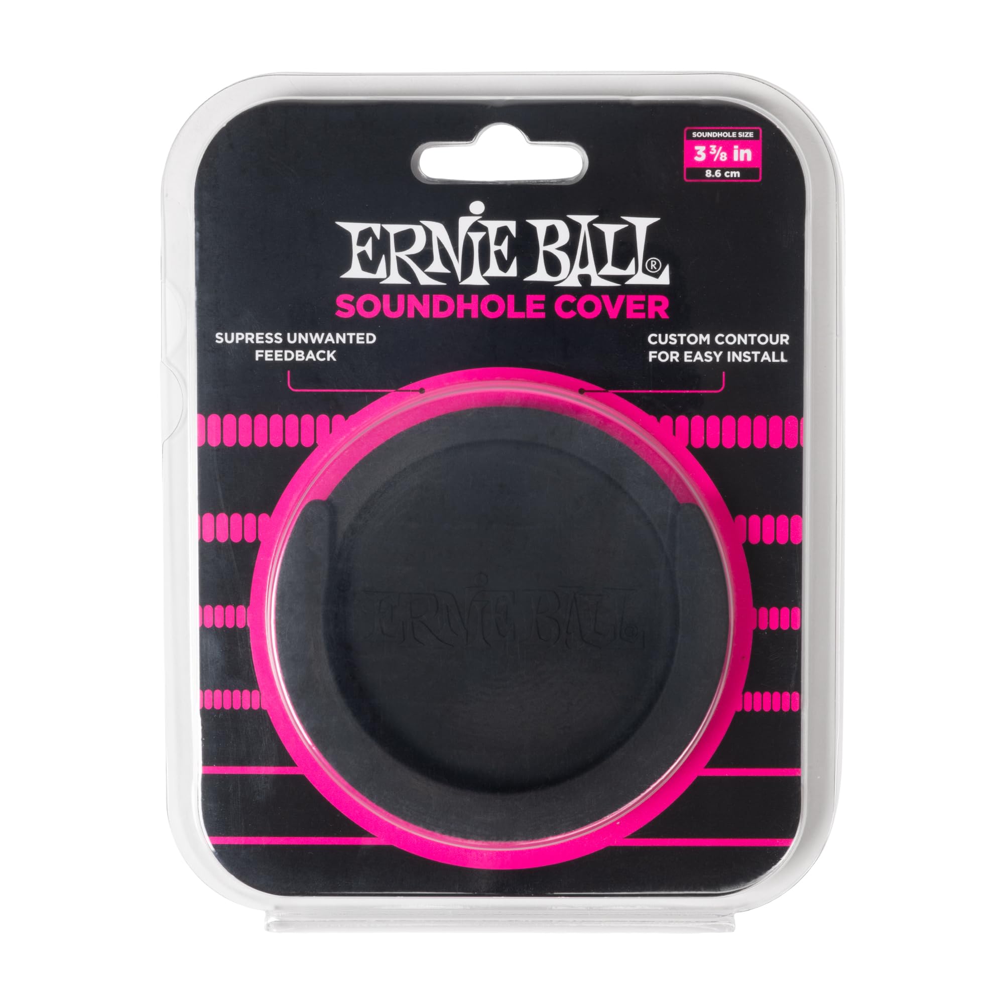 ernie-ball-akustik-schalllochabdeckung-85-7-mm-3-375-zoll-feedback-stop image 1