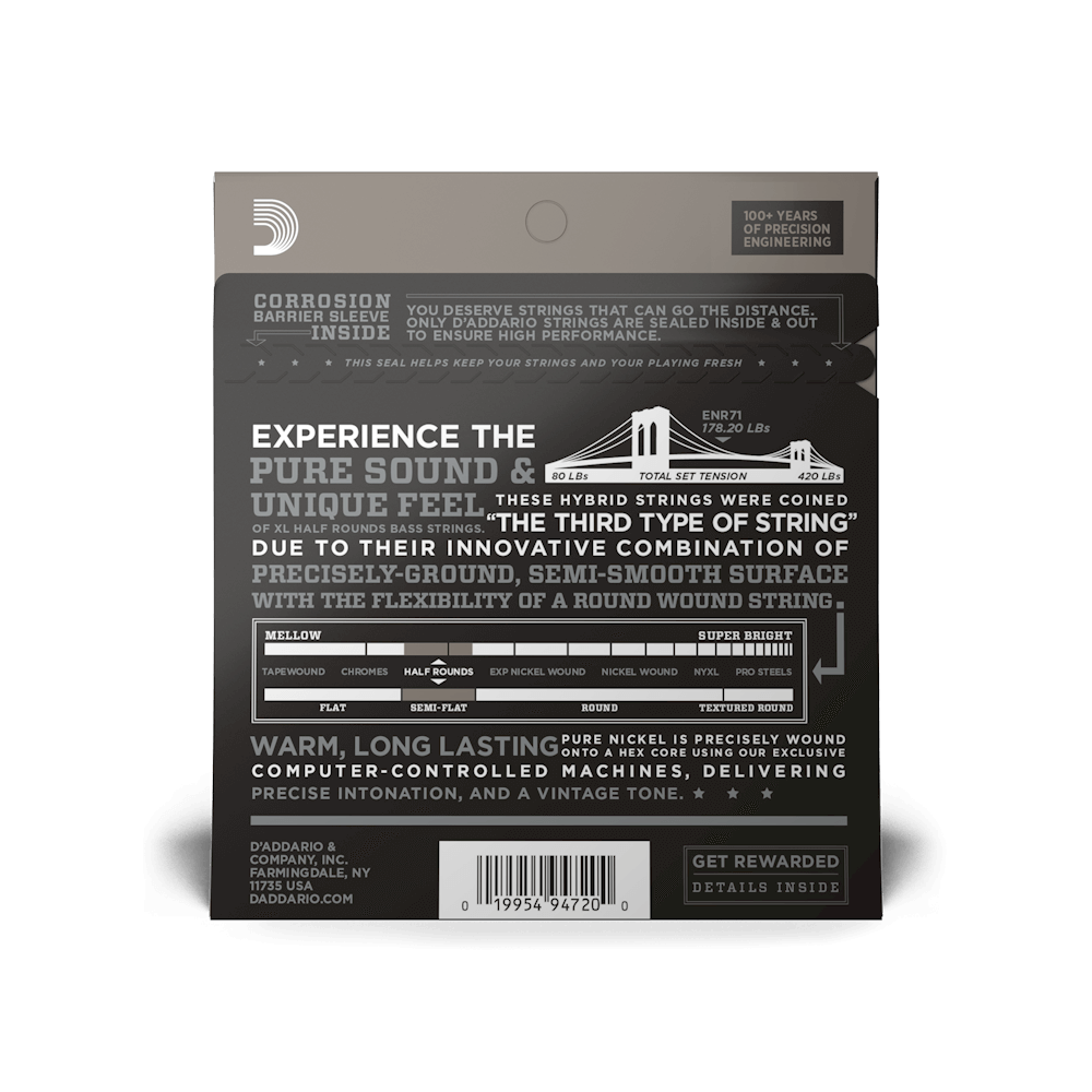 d-addario-xl-half-rounds-bass-saiten-45-100-regular-light-long-scale image 3