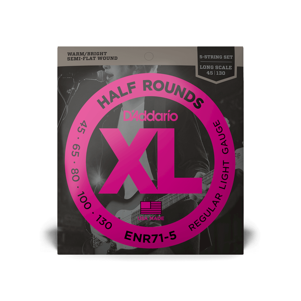 d-addario-xl-half-rounds-bass-saiten-45-130-5-string-long-scale image 2