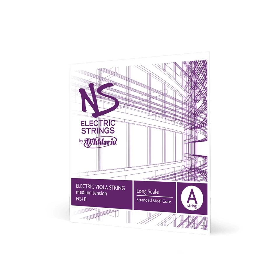 d-addario-ns-electric-viola-saitensatz-long-scale-medium-tension image 1