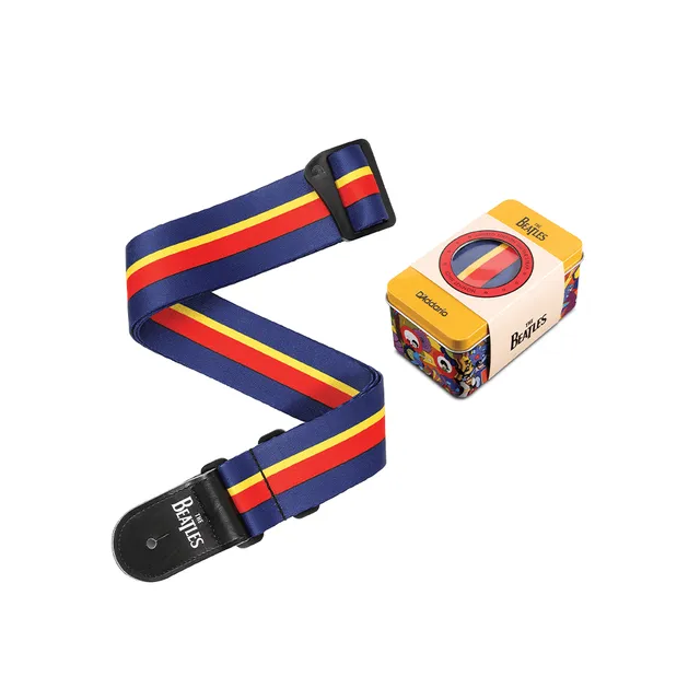 d-addario-yellow-submarine-50th-anniversary-gitarrengurt-john-collector-tin image 1