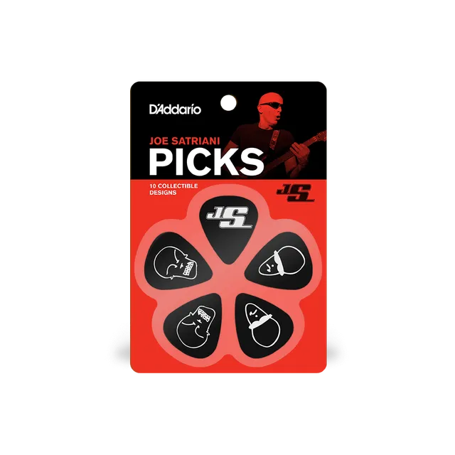 d-addario-joe-satriani-plektren-black-light-0-46-mm-10er-pack image 1