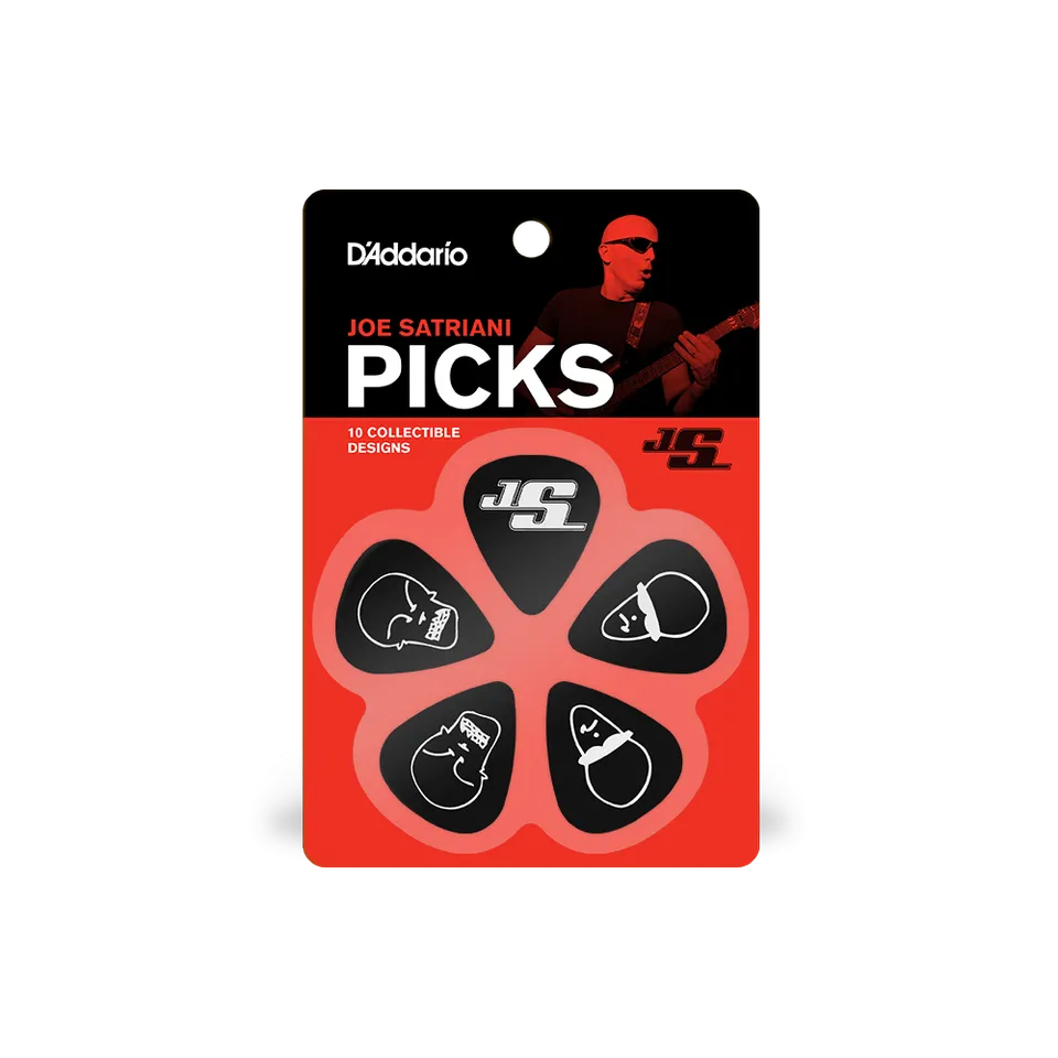 d-addario-joe-satriani-plektren-black-light-0-46-mm-10er-pack image 1