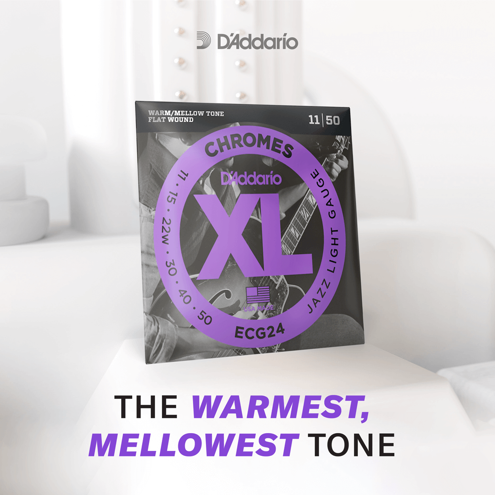 d-addario-xl-chromes-13-56-medium-flatwound-e-gitarre-saiten image 5