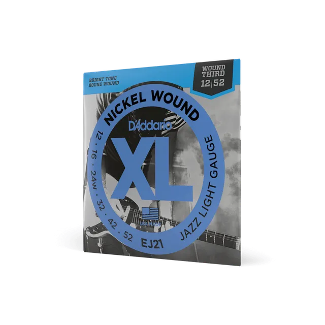 d-addario-xl-nickel-exl-12-52-jazz-light-e-gitarren-saiten-mit-umsponnener-g-sai image 1