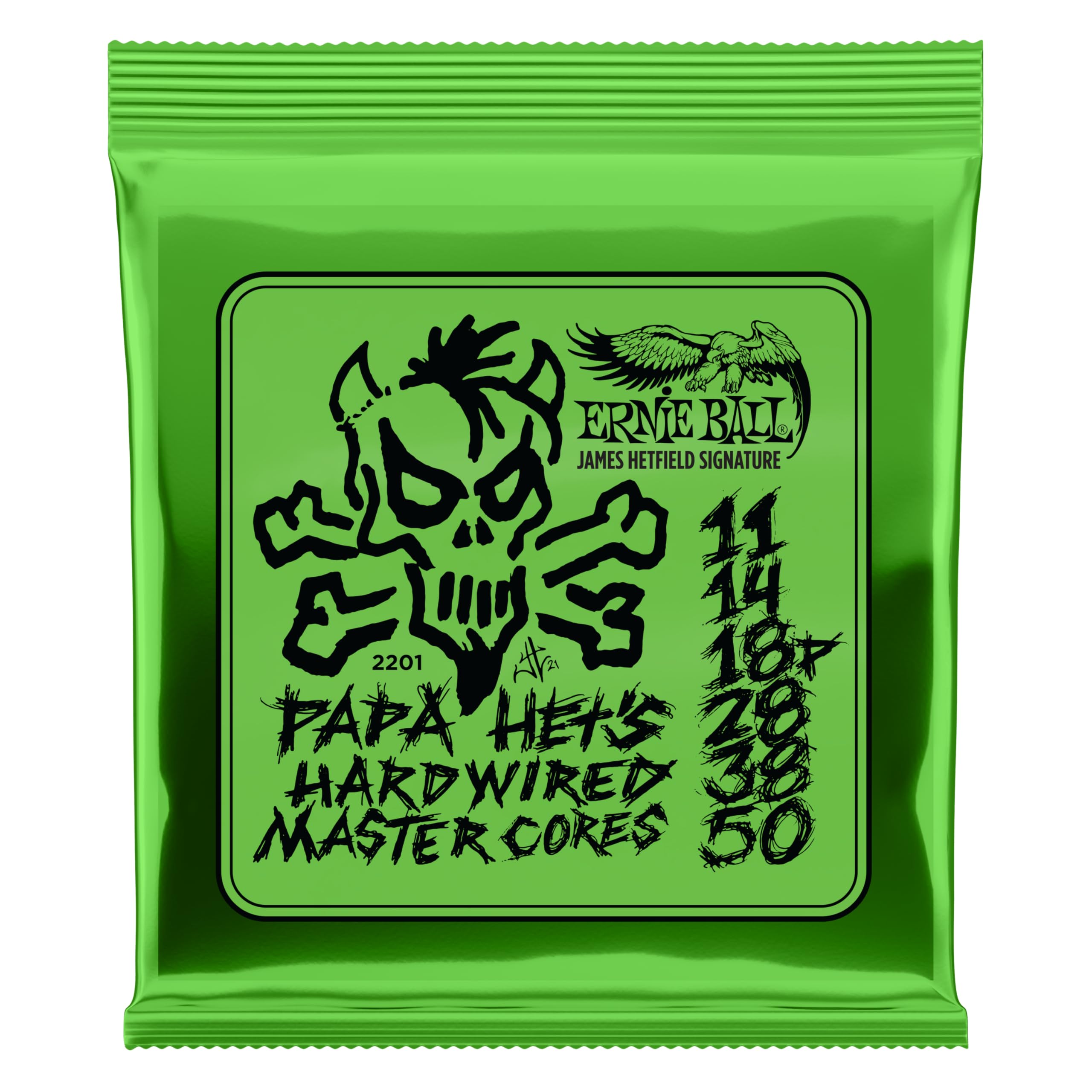ernie-ball-papa-het-s-hardwired-master-cores-signature-saiten-11-50 image 1