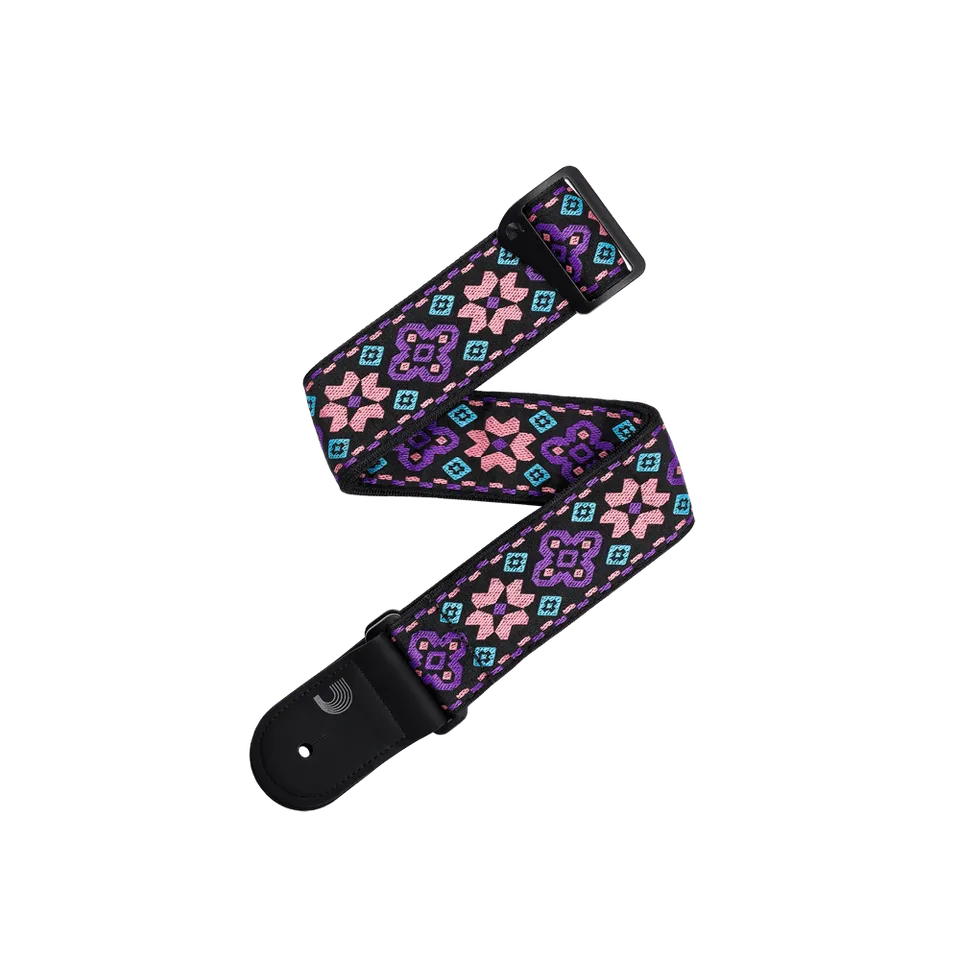 d-addario-eco-comfort-outrun-woven-gitarren-gurt-retro image 1
