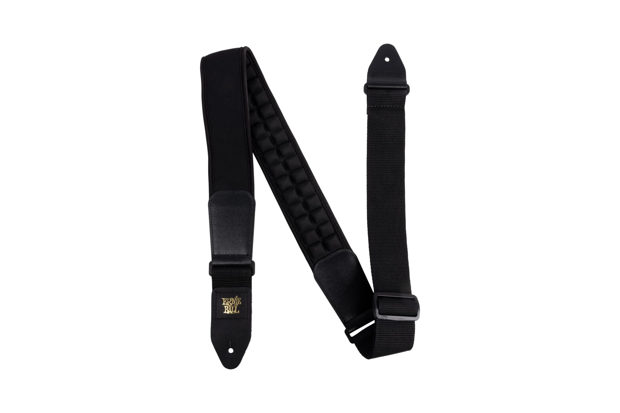 ernie-ball-neopren-gitarrengurt-gepolstert-schwarz-6-4-cm image 5