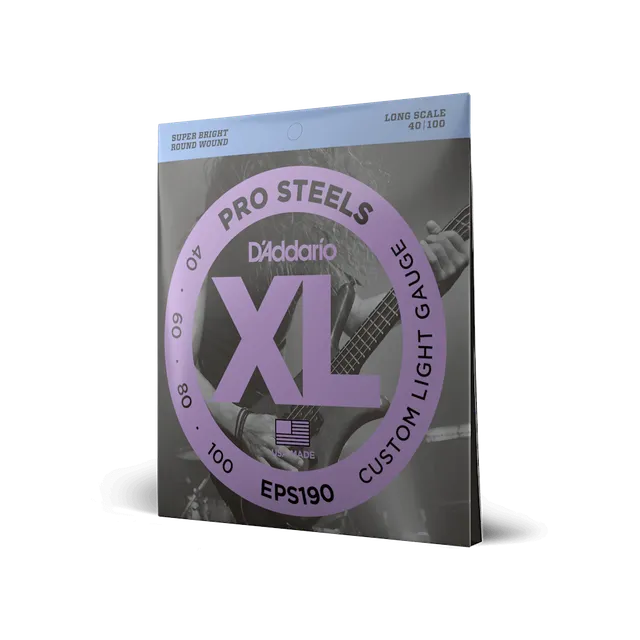 d-addario-xl-prosteels-bass-saiten-40-100-custom-light-long-scale image 1