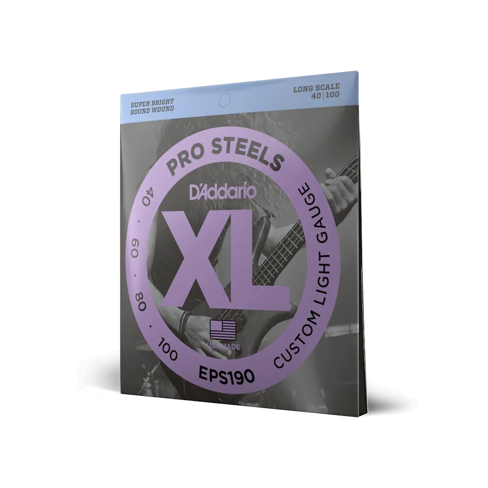 d-addario-xl-prosteels-bass-saiten-40-100-custom-light-long-scale image 1