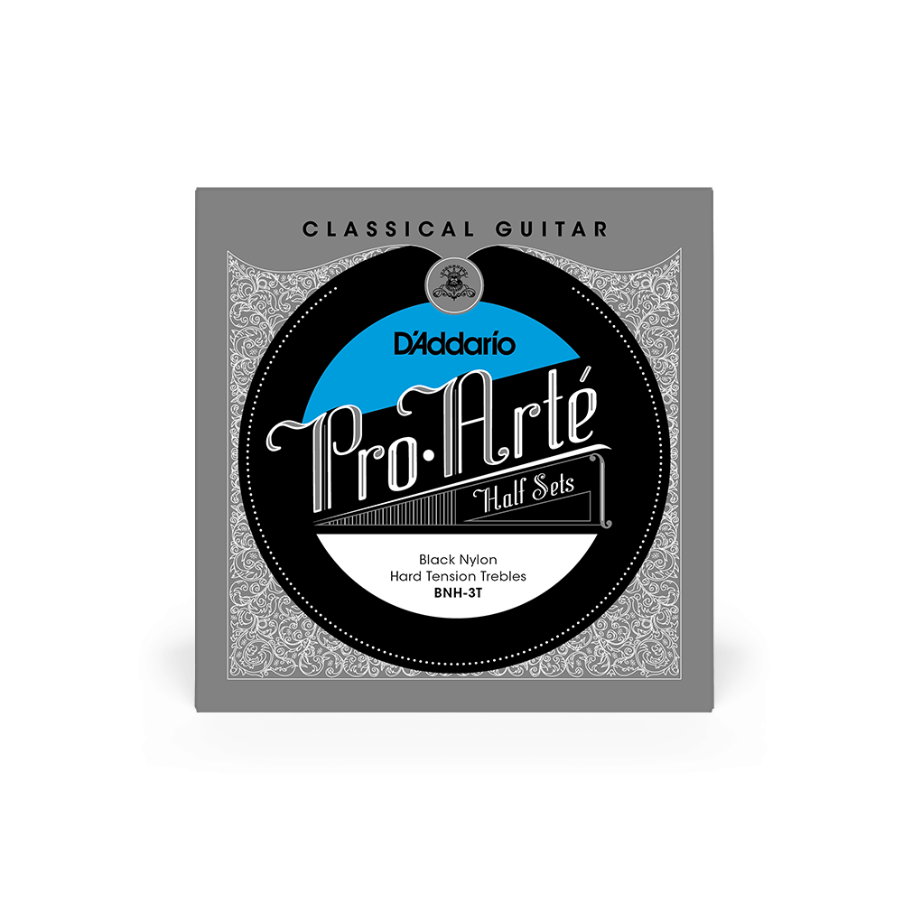 d-addario-pro-art-black-nylon-diskant-halbsatz-klassikgitarrensaiten image 1