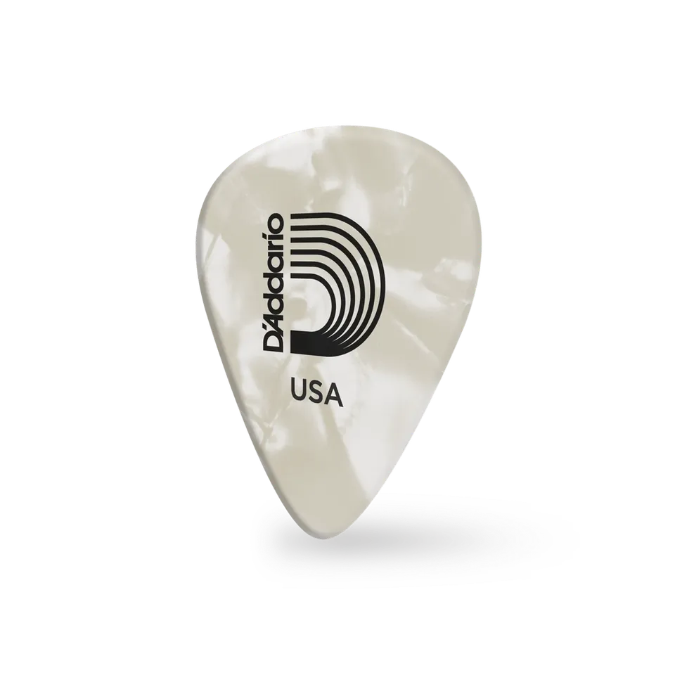 d-addario-classic-celluloid-plektren-white-pearl-light-10er-pack image 1