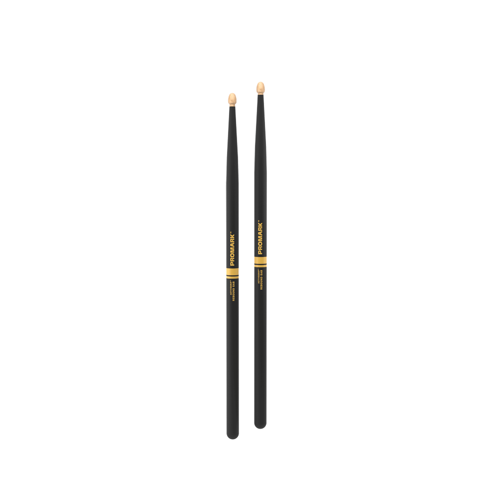 d-addario-promark-rebound-5ab-activegrip-hickory-drumsticks-mit-acorn-tip image 3