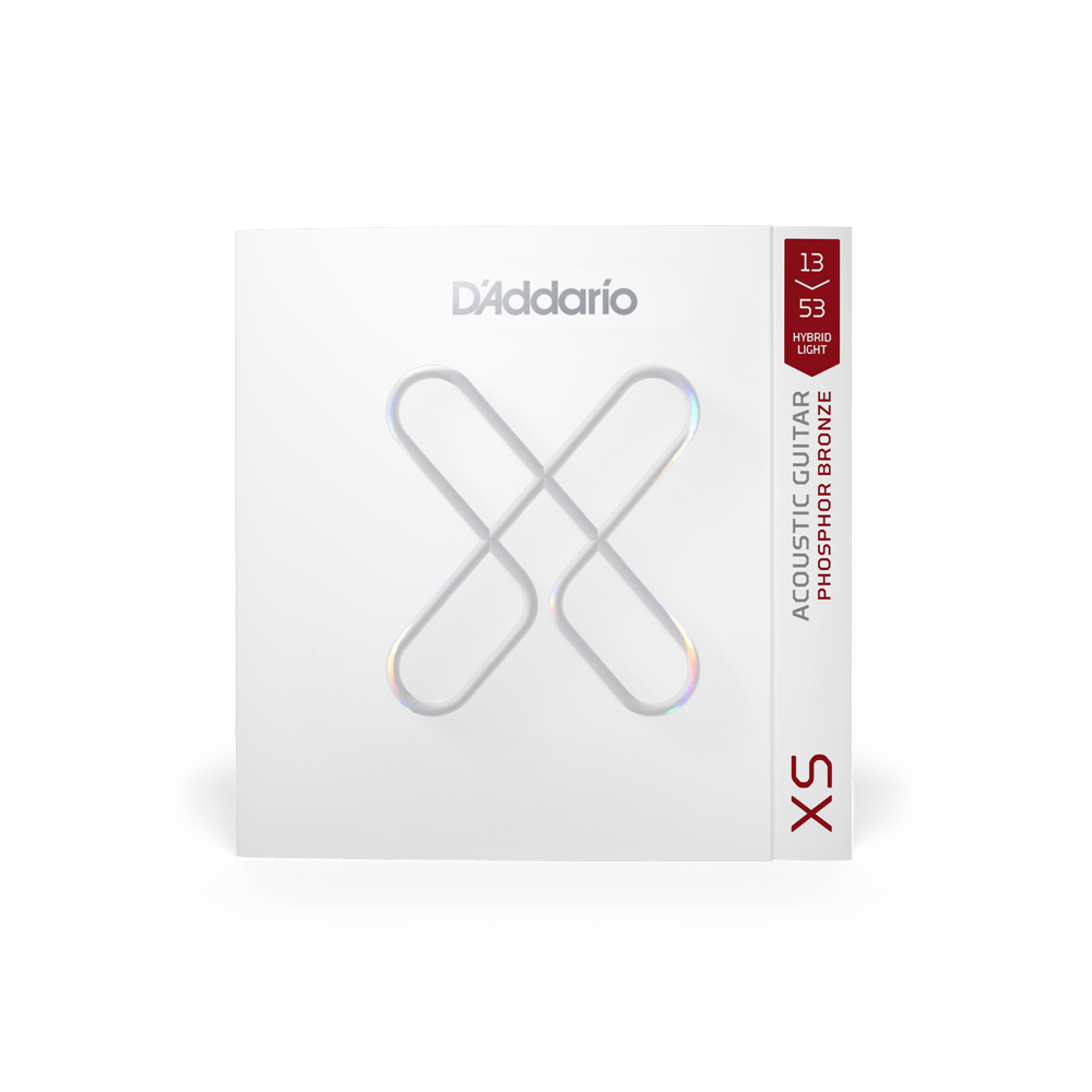 d-addario-xs-phosphor-bronze-13-53-hybrid-light-beschichtete-akustikgitarrensait image 2