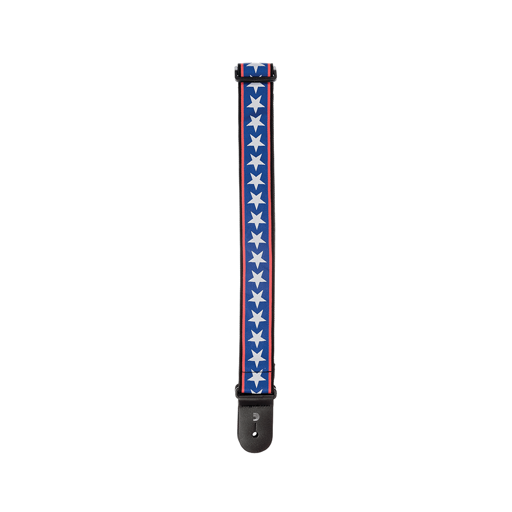d-addario-woven-gitarrengurt-stars-stripes-usa-design-gurtband image 3