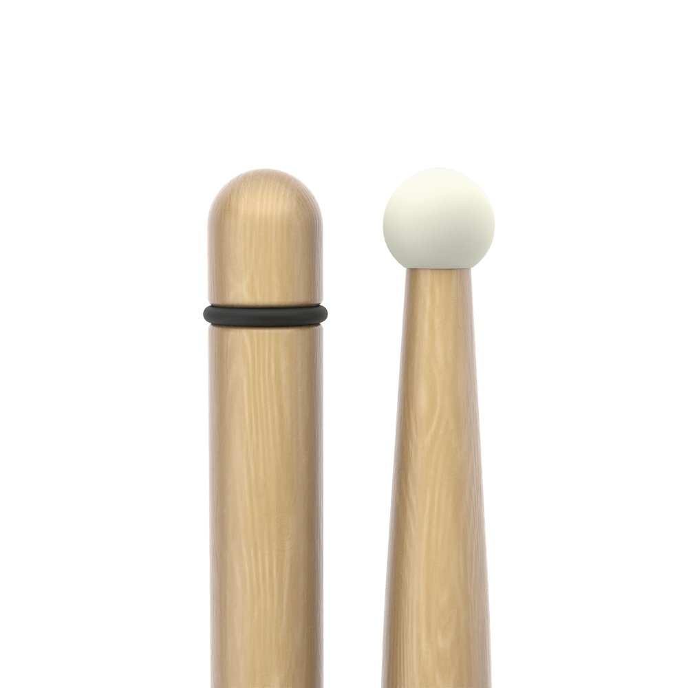 d-addario-byos-scrapes-signature-marching-drumsticks-nylon-tip image 2