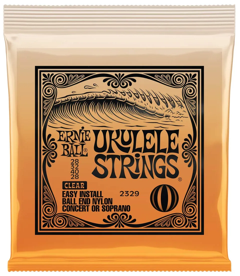ernie-ball-ukulele-ball-end-nylon-saiten-klar-f-r-concert-und-sopran image 1