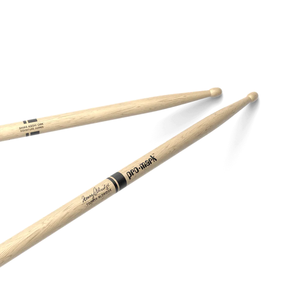 d-addario-promark-tommy-aldridge-shira-kashi-oak-drumsticks-wood-tip image 1