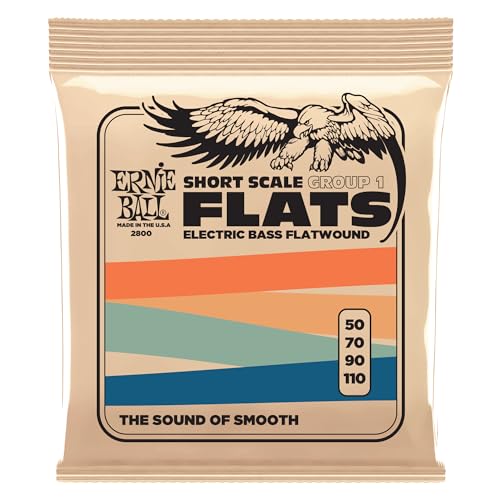 ernie-ball-short-scale-flatwound-group-2-e-bass-saiten-45-105 image 4