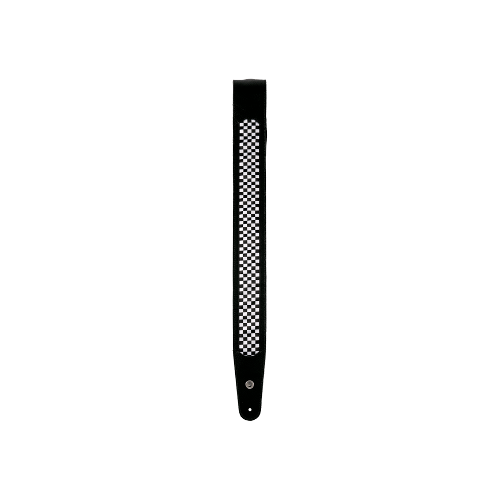 d-addario-hybrid-leather-gitarrengurt-checkered image 3