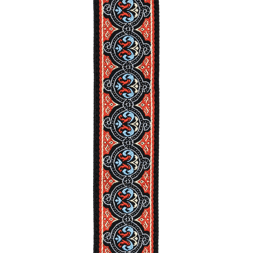 d-addario-eco-woven-gitarrengurt-orange image 2