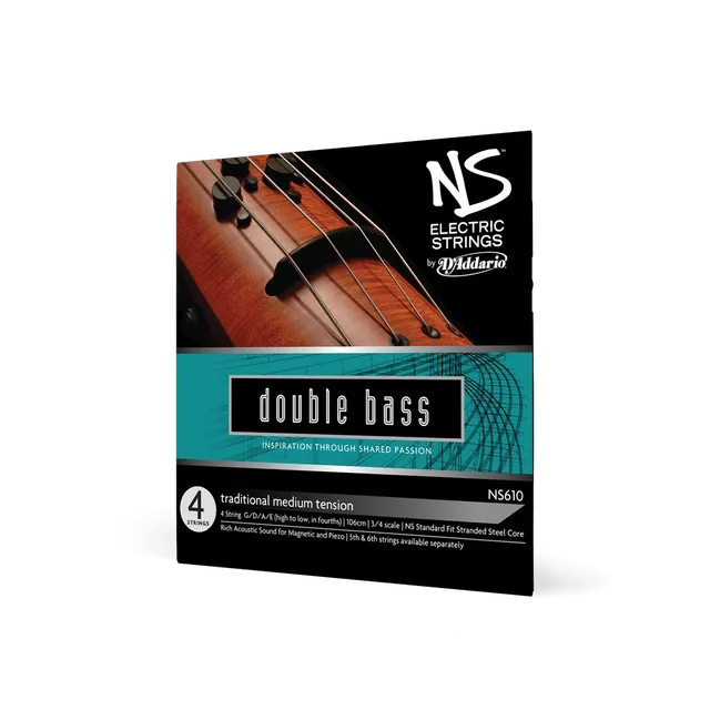 d-addario-ns-electric-traditional-bass-saitensatz-3-4-mensur-medium-tension image 1