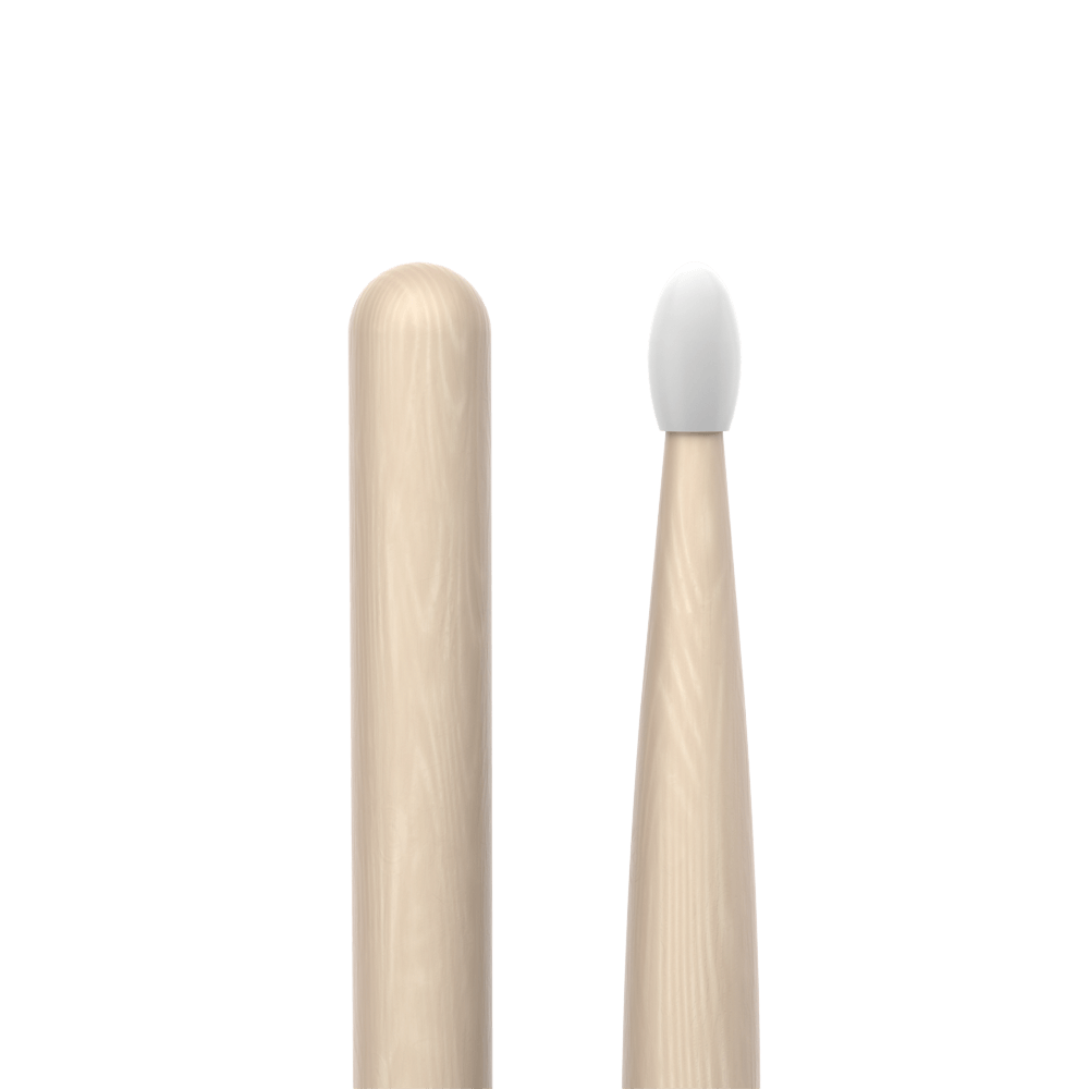 d-addario-classic-forward-7a-drumsticks-raw-hickory-nylon-tip-oval image 4