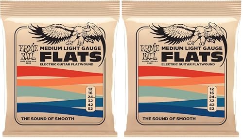 ernie-ball-flats-flatwound-12-52-medium-light-e-gitarrensaiten-edelstahlband image 8