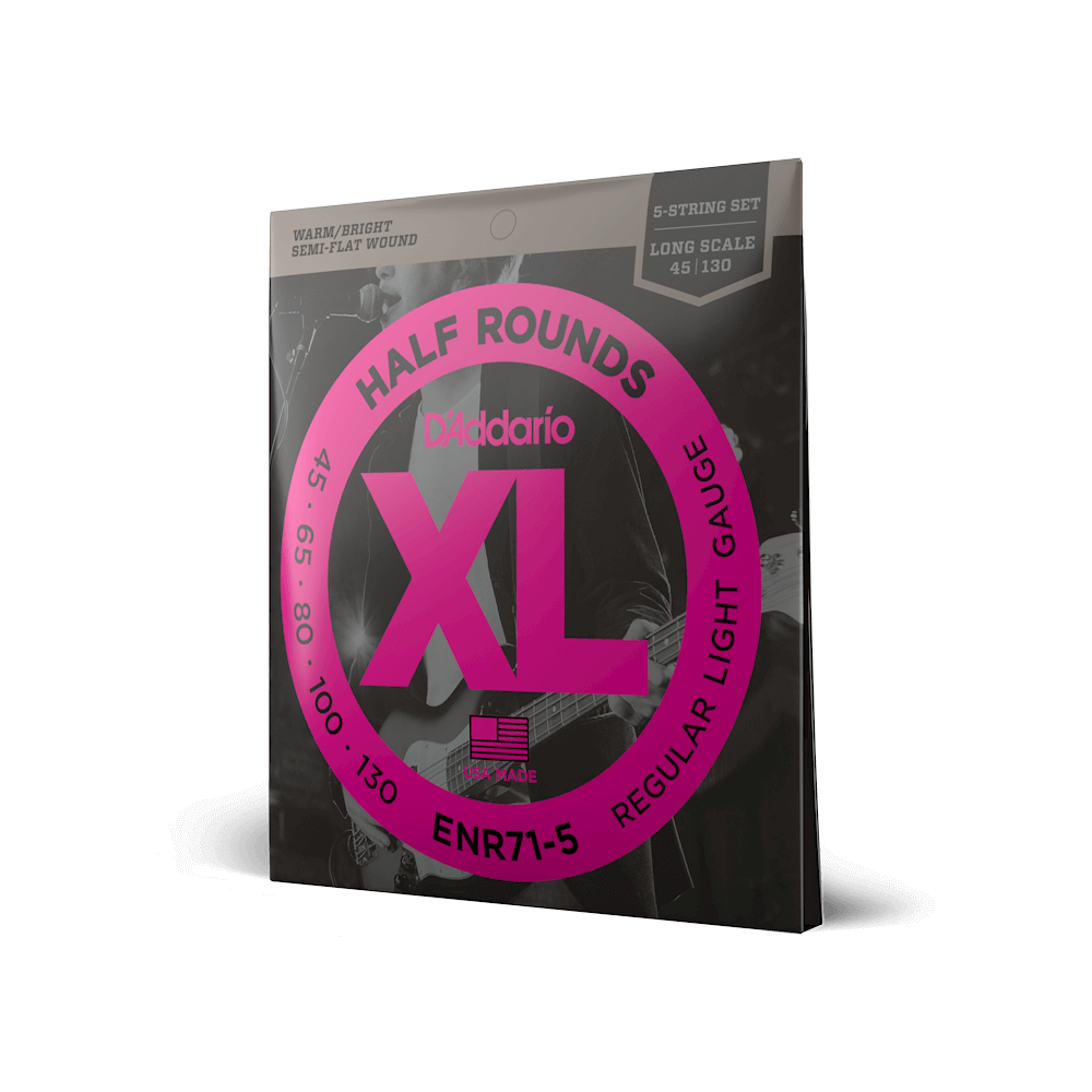 d-addario-xl-half-rounds-bass-saiten-45-130-5-string-long-scale image 1