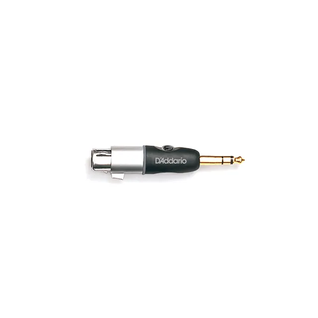 d-addario-pw-p047aa-adapter-6-35mm-klinke-male-symmetrisch-auf-xlr-female image 1
