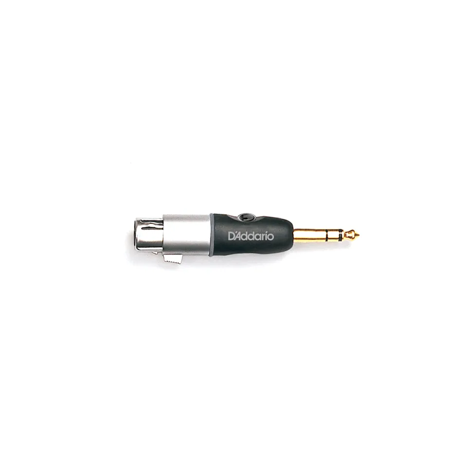 d-addario-pw-p047aa-adapter-6-35mm-klinke-male-symmetrisch-auf-xlr-female image 1
