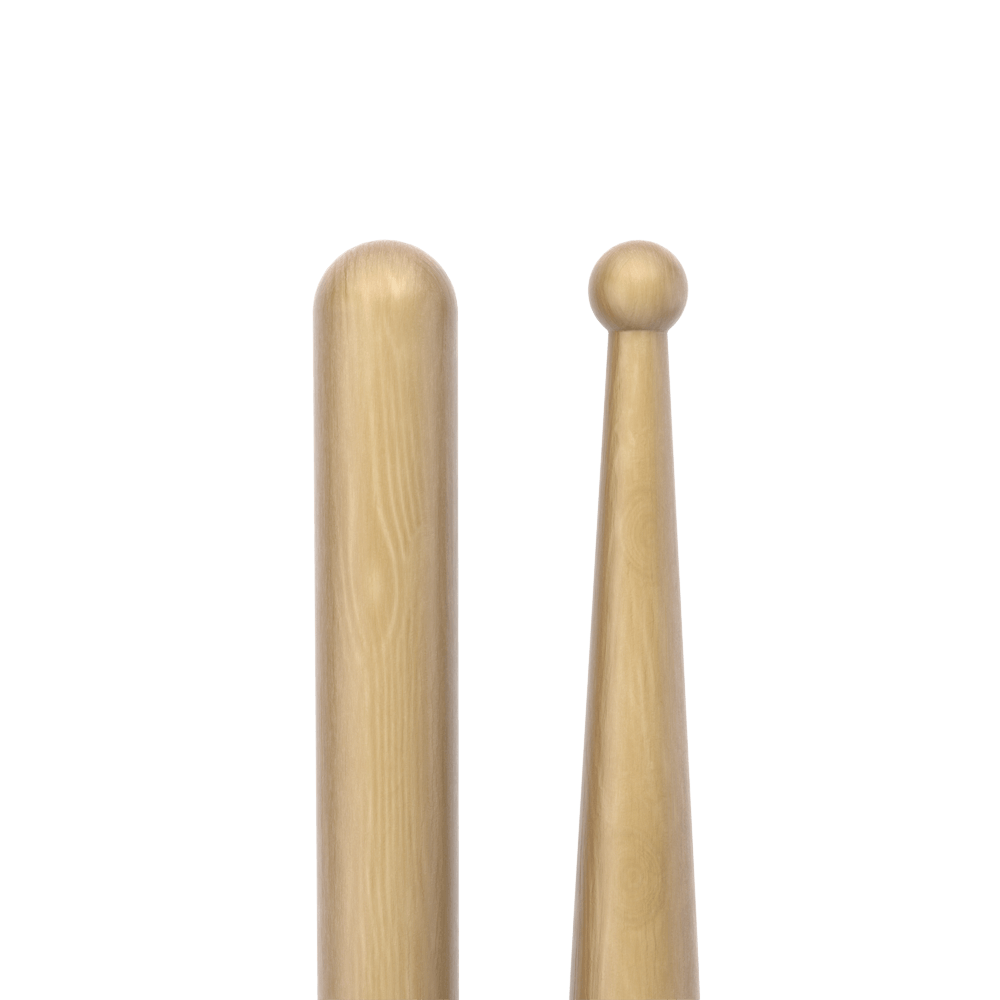 promark-finesse-718-hickory-drumsticks-small-round-wood-tip image 4
