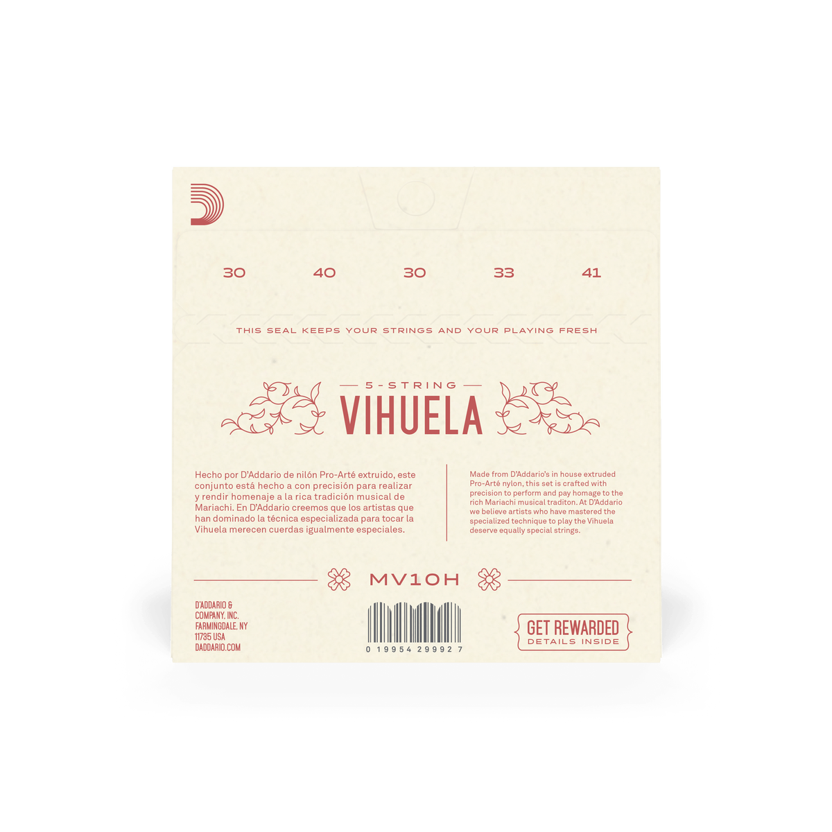 d-addario-pro-art-nylon-vihuela-saiten-hard-tension image 3