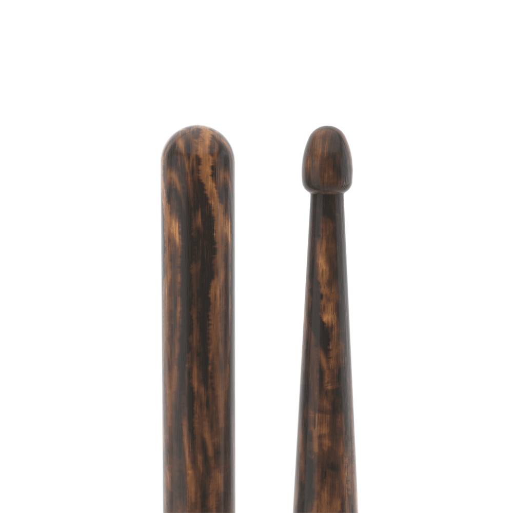 promark-claus-hessler-activegrip-firegrain-hickory-drumsticks-wood-tip image 4
